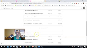 Google Classroom Viewing Work and Assignments
