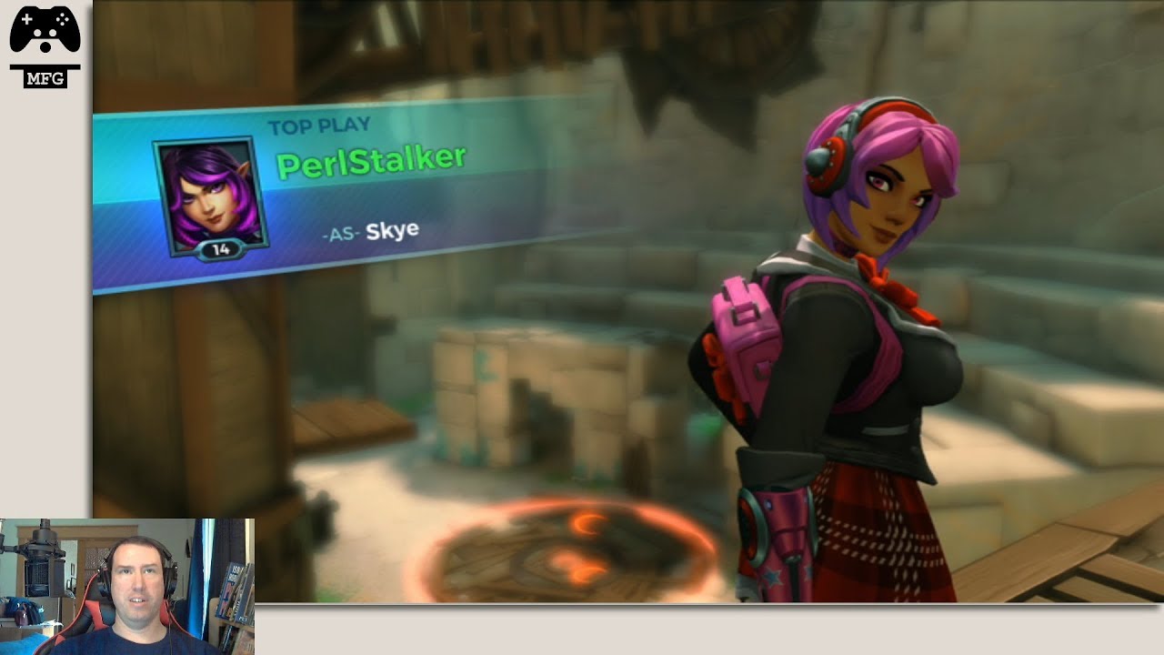 gaming logo Paladins - Good Start with Skye Top Play!