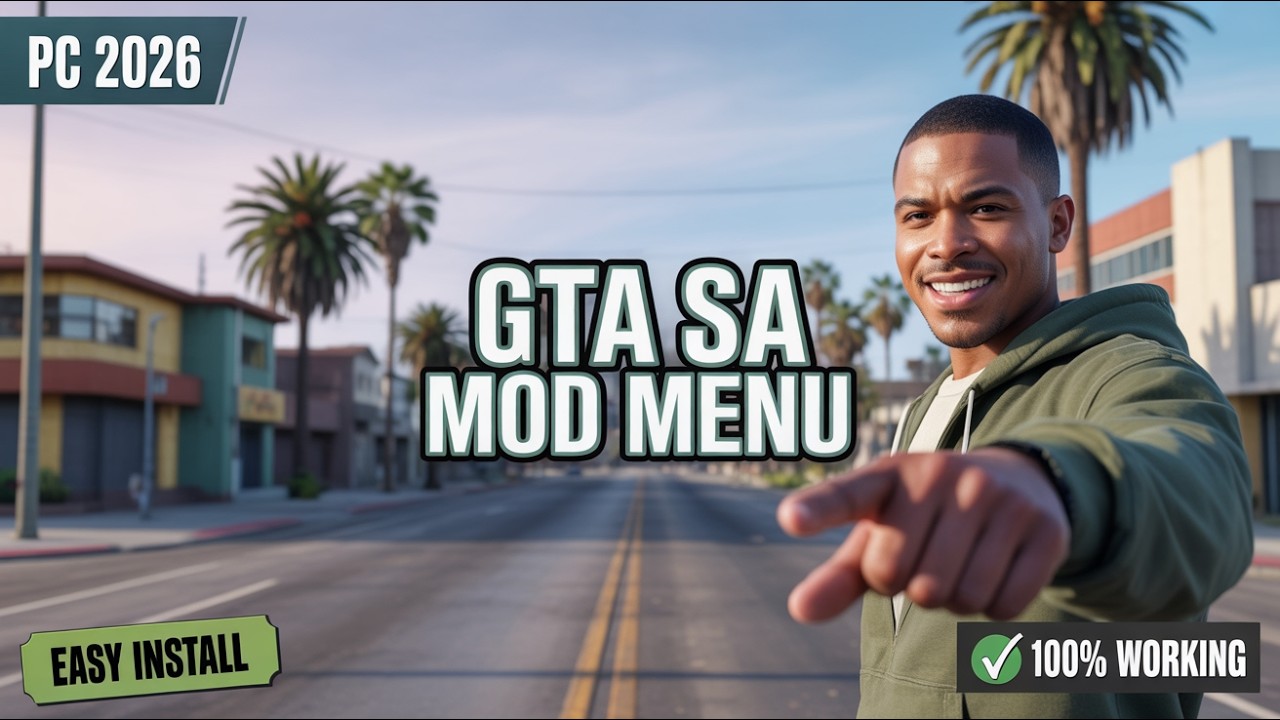 GTA San Andreas Definitive Edition Mod Menu / Trainer Install Guide (PC ...
