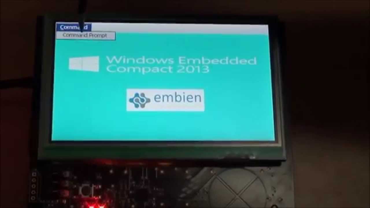 WinCE (WEC2013) on Freescale Vybrid VF610 Tower System