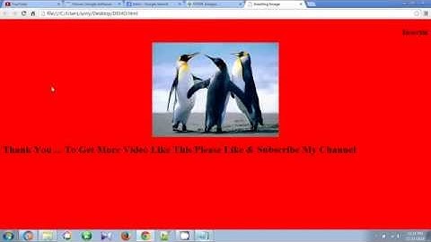 How To Insert Image in HTML Web Page Using Notepad Tutorial 2