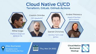 Cloud Native CI/CD with Terraform, Gitlab & GitHub Actions