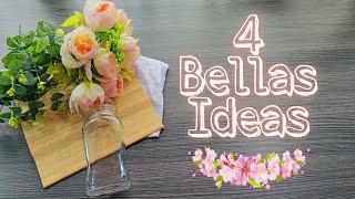 4 HERMOSAS IDEAS PARA EL HOGAR / Manualidades Con Reciclaje/ Crafts for the home with recycling by MarelIDEAS 6,275 views 2 months ago 17 minutes