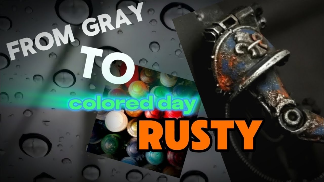 How to Paint Rusty Armor — Quick & Easy! | Rust Effect for Warhammer ...