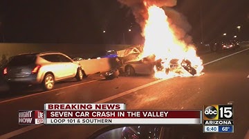 Loop 101 shut down, traffic diverted off freeway