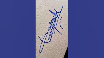 Professional Signature ✍️ design for Deepanshi♥️ #shorts #viral #trending ##short #reels