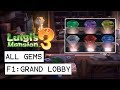 Luigi's Mansion 3 All Gem Locations - 1F: Grand Lobby