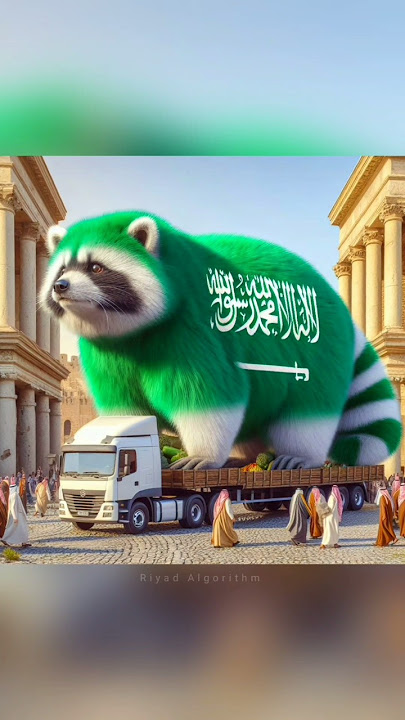 Raccoon 🦝shorts Riyad Algorithm| Indonesia Atuna tufuli #shorts #indonesia #islam #trend #viral #fyp