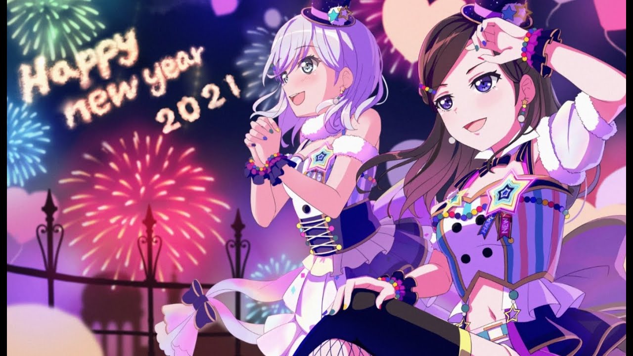 バンドリ ガルパ 謹賀新年 21 正月かくし芸 7 Fhd Youtube