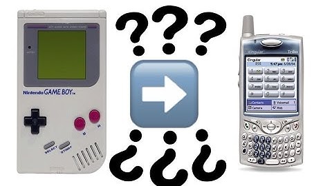 Gameboy Games on a Palm Treo 650!?