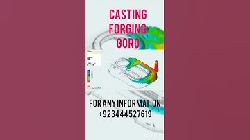 Casting Simulation process #casting #simulation