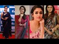 Stylish saree collection of actress Nayanthara\ kenzas gallery