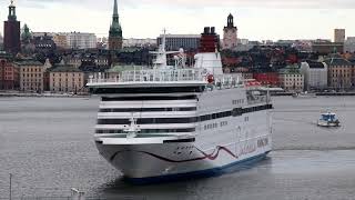 Viking Line Cinderellas Arrival In Stockholm