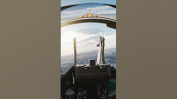 DCS Mirage  vs F 18 Hornet Kill and Destruction   #Shorts