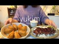 SUB) vlog いなり寿司を料理したり秋の味覚を味わう日常