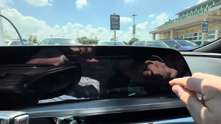 Cadillac Lyriq charges to 50% in 7 minutes. FAST charging!! #cadillac #ev @Cadillac