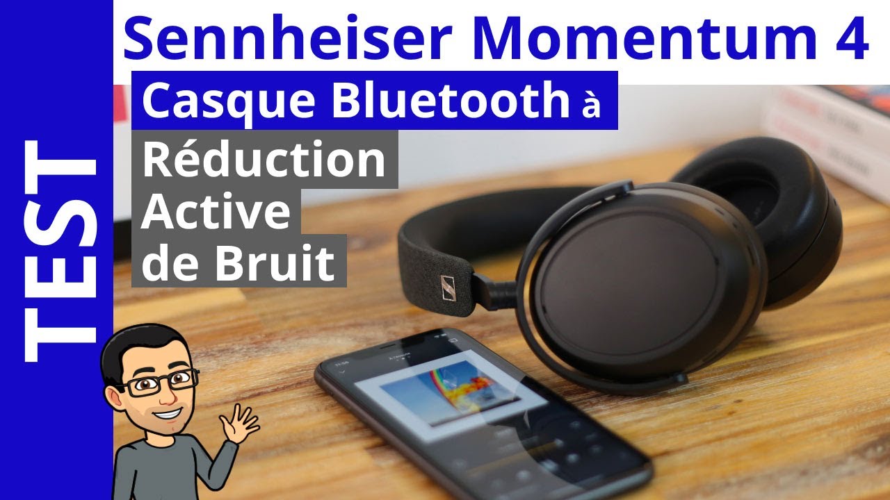 Sennheiser Momentum 4 : test du casque Bluetooth à réduction active de  bruit 