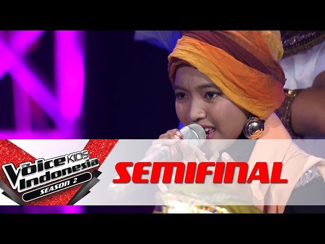 Sharla Hide u0026 Seek | Semifinal | The Voice Kids Indonesia Season 2 GTV class=