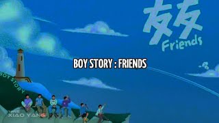 BOY STORY - FRIENDS Lirik Terjemahan Indonesia