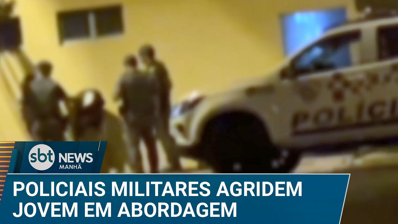 PMs agridem jovem durante abordagem em Ribeirão Preto (SP) | #SBTNews (13/12/24)