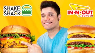 La gente ENLOQUECE por estas hamburguesas │ IN N OUT vs SHAKE SHACK