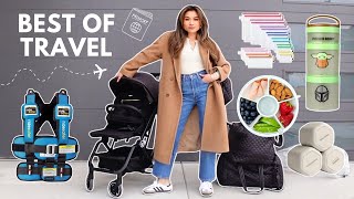 TRAVEL ESSENTIALS for Moms & Toddlers ✈ | Best travel bags, Amazon products & organization 2024