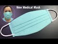 NEW Medical mask model, unique style has never appeared before/ DIY at home simple/