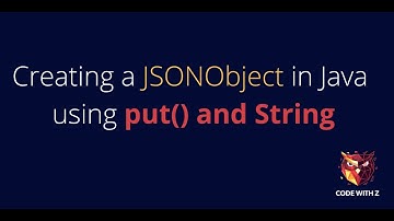 Creating a JSONObject using put() and String [Working Code]