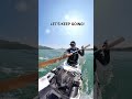 I ALMOST flipped on my Kayak trying to catch waves