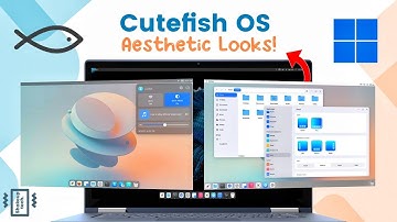 Dual Boot Cutefish OS and Windows 11 | Aesthetic Looks! Pear OS Alternative?