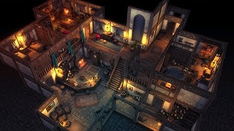 Top-Down Interiors: Interior#1 Unity3d