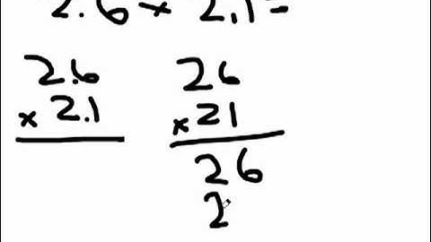 Pre-Algebra Decimals Multiplication Tutorial