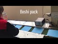 Boshi pack CE 900 flow wrap machine for dish towel