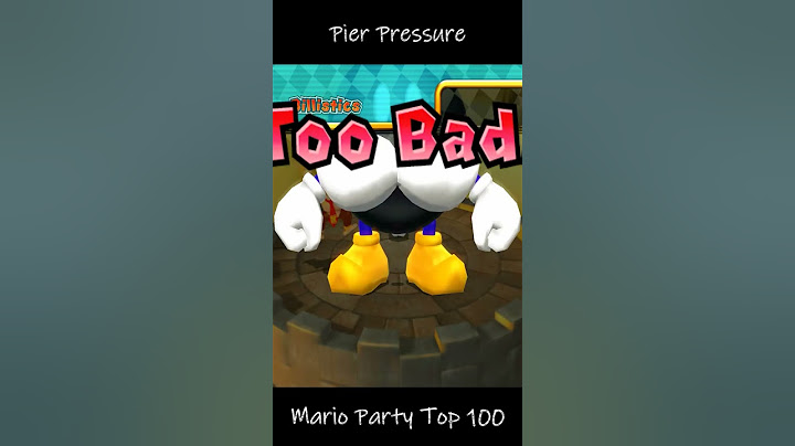 Mario Party 9 All Boss Characters - Too Bad Animation