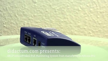 AKCP sensorProbe2 PoE - intelligent monitoring system from AKCess Pro