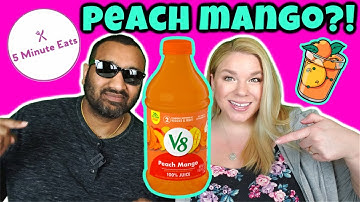 V8 Peach Mango Juice Review