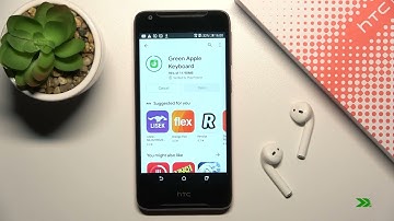 How to Install iPhone Keyboard on HTC Desire 628 - Green Apple Keyboard App