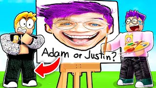 SPEED DRAW With LANKYBOX!? (Roblox Drawing Picture Game Challenge!) screenshot 5