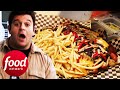 Only 1 In 100 Challengers Can Stomach This Chilli-Cheese Hot Dog Mountain! | Man v Food