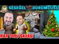 BATTIK! ÜMİDİ İLE KAR TOPU OYNADIK VE YENİ YIL SÜSLERİ GELDİ! | WRAP HOUSE SİMULATOR OYNUYORUZ