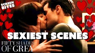 SEXIEST Christian Grey Scenes | Fifty Shades Franchise | Screen Bites