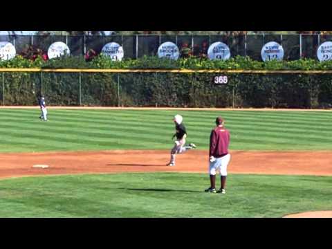 Conner Reynolds Triples at 2010 ASU Baseball Camp