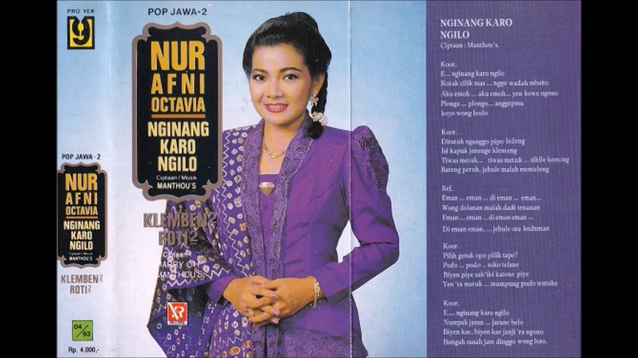 Nginang Karo Ngilo / Nur Afni Octavia (original Full) - YouTube