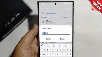 Galaxy S24/S24+/Ultra: How to Create a NEW FOLDER In My Files
