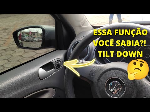 Retrovisor elétrico com tilt down - Veja como funciona! 