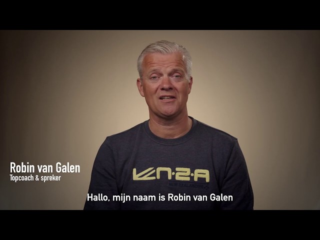 Showreel topsport spreker Robin van Galen | Speakers Academy ®