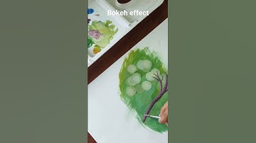 how to paint bokeh effect easily..go to "make wonders" and watch detailed video