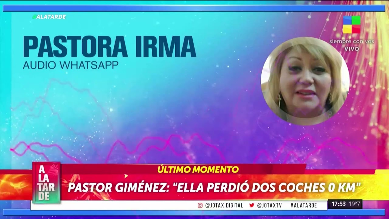 Escándalo total: la ira del pastor Giménez contra la pastora Irma