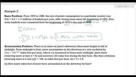 8.1: Accumulation & Net Change
