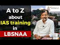 A to z about ias training in lbsnaa  israel jebasingh  tamil